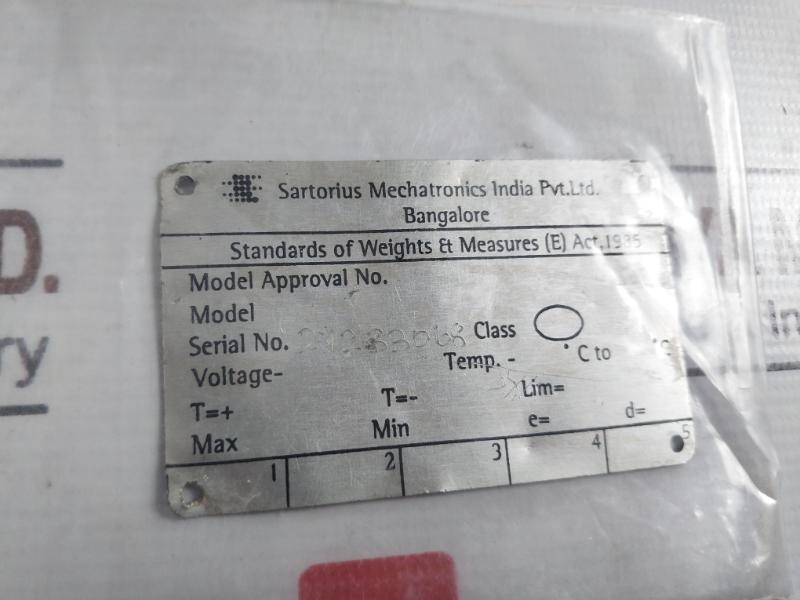 Sartorius Ipr 5510/00 X4 Process Controller 115-230Vac 50/60Hz