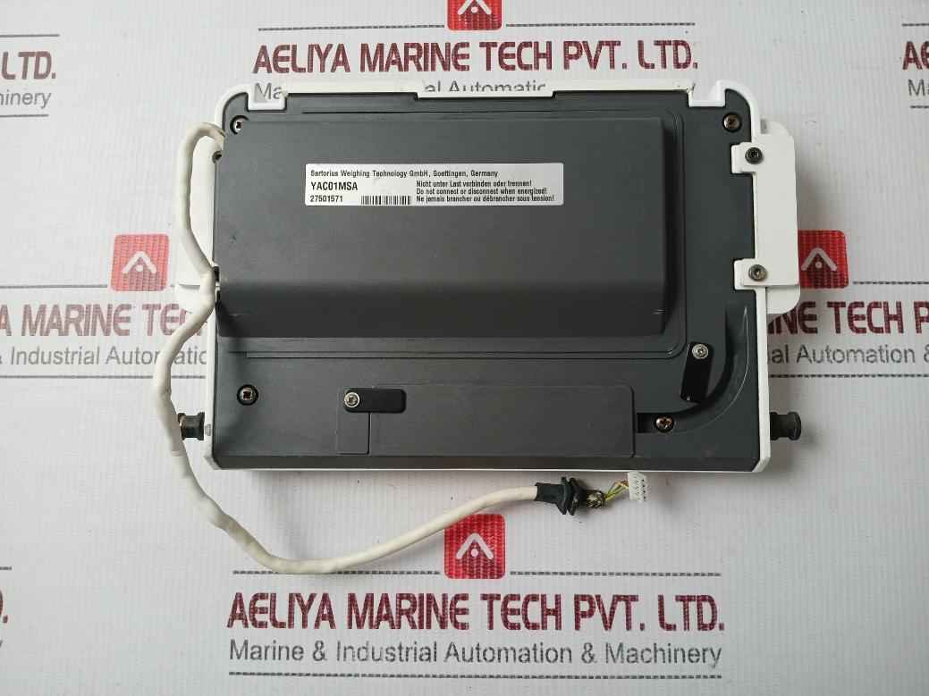 Sartorius Yac01msa Weighing Module Hmi Display Panel (Not Working)