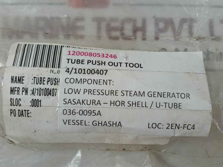 Sasakura 4/10100407 Tube Push Out Tool 120008053246