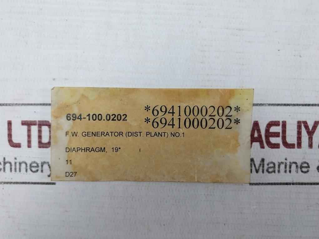 Sasakura Engineering F-45R Fuel Pump Diaphragm 4-80-64-11.5-0.5 1