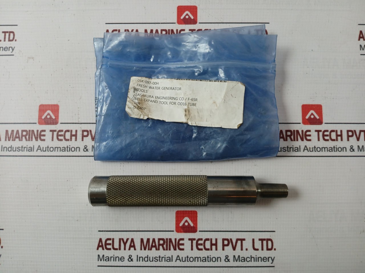 Sasakura F-65R Bell Expand Tool For Od16 Tube Fresh Water Generator 05K-097-00H