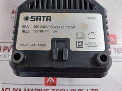 Sata 51505 Battery Charger Input-100-240V~ 50/60Hz 110W