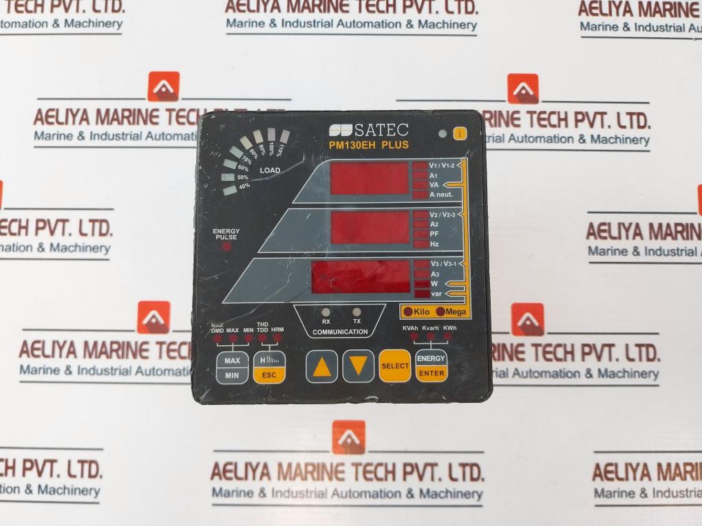 Satec Pm130Eh Plus Multifunctional Power Meter 50/60Hz