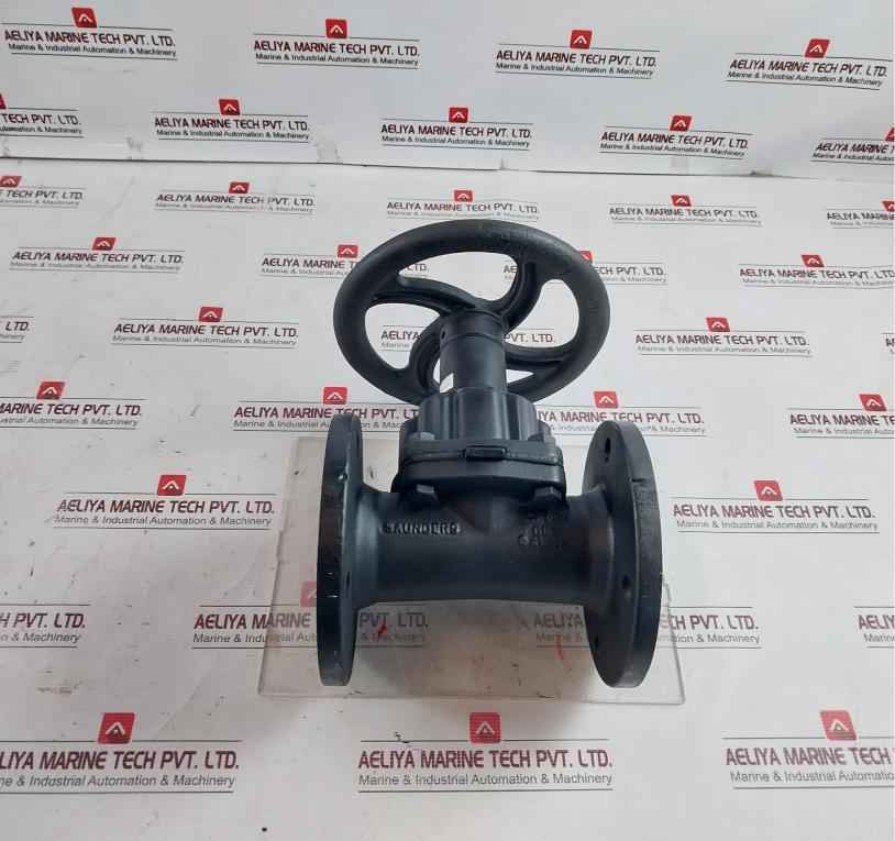 Saunders 445269-001 Crane Diaphragm Valve Dn65 Pn10 10 Bar