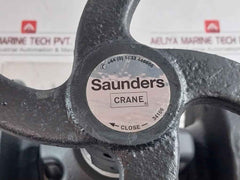 Saunders 445269-001 Crane Diaphragm Valve Dn65 Pn10 10 Bar