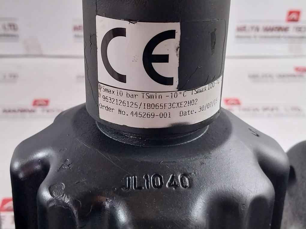 Saunders 445269-001 Crane Diaphragm Valve Dn65 Pn10 10 Bar