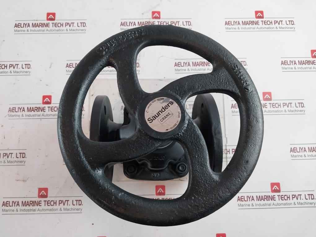 Saunders 445269-001 Crane Diaphragm Valve Dn65 Pn10 10 Bar