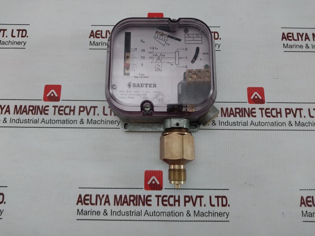 Sauter-Pressure-Switch-1-16-Bar-24V-1-5W-Max-DFG-19-B-49-F101-209870-2