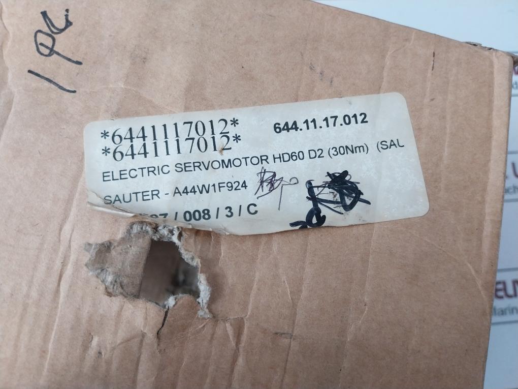 Sauter A44w1f001 Electric Servo Motor Motorantrieb 30nm, 220-240v