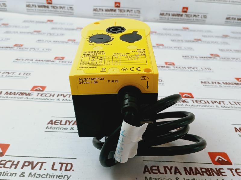 Sauter Avm115sf132 Valve Actuator 24vac/dc 60/120s Ip54 2.5-5w