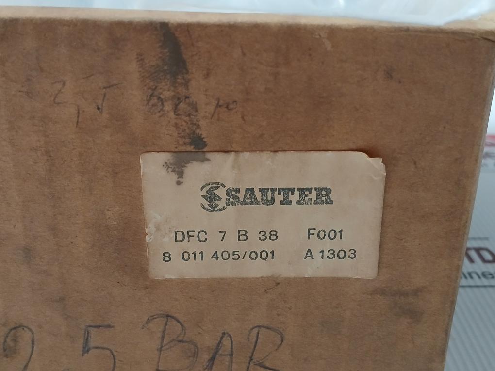 Heavy Duty Pressure Switch Dfc 7B 38 F001 Sauter 0-2,5 Bar 380V