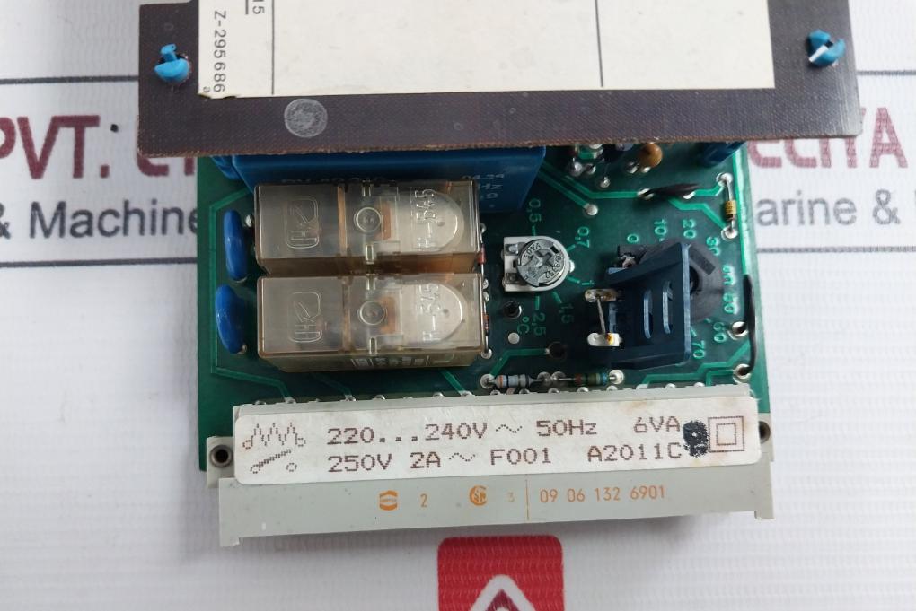 Sauter Eras 15 Control Card Assembly Module 250V 2A F001 A2011C