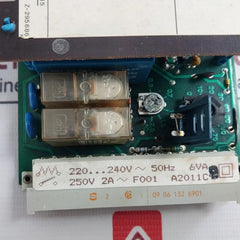 Sauter Eras 15 Control Card Assembly Module 250V 2A F001 A2011C