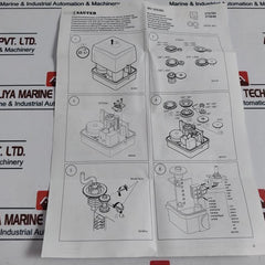 Sauter MV 505222 Potentiometer Unit And Set Of Cogs With Rigid Coupling Kit
