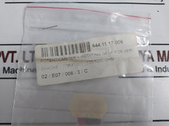 Sauter MV 505222 Potentiometer Unit And Set Of Cogs With Rigid Coupling Kit