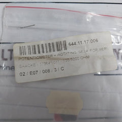 Sauter MV 505222 Potentiometer Unit And Set Of Cogs With Rigid Coupling Kit