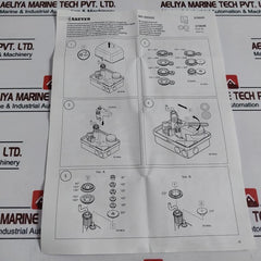 Sauter MV 505222 Potentiometer Unit And Set Of Cogs With Rigid Coupling Kit