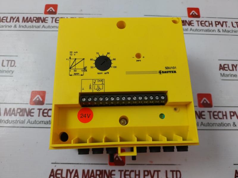 Sauter Sdu101 F001 Differential Pressure Transmitter 0-100 Pa