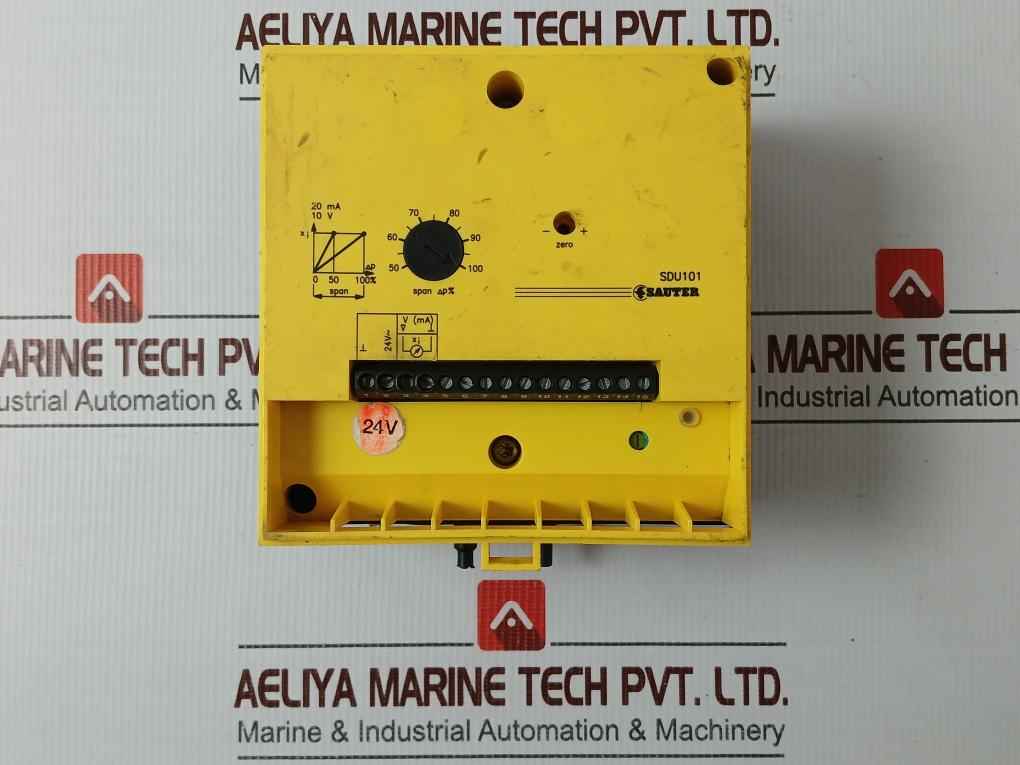 Sauter Sdu101 F004 Differential Pressure Transmitter 0-1000Pa 24V(Not Working)