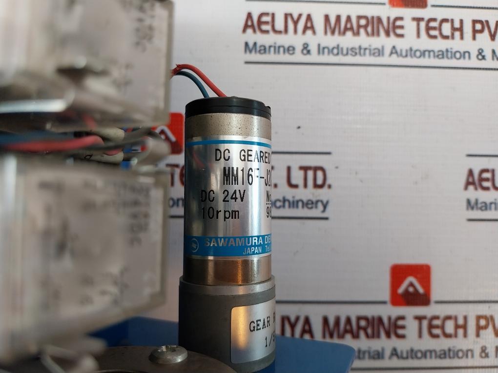 Sawamura Mm16F-j2C-500 Dc Geared Motor