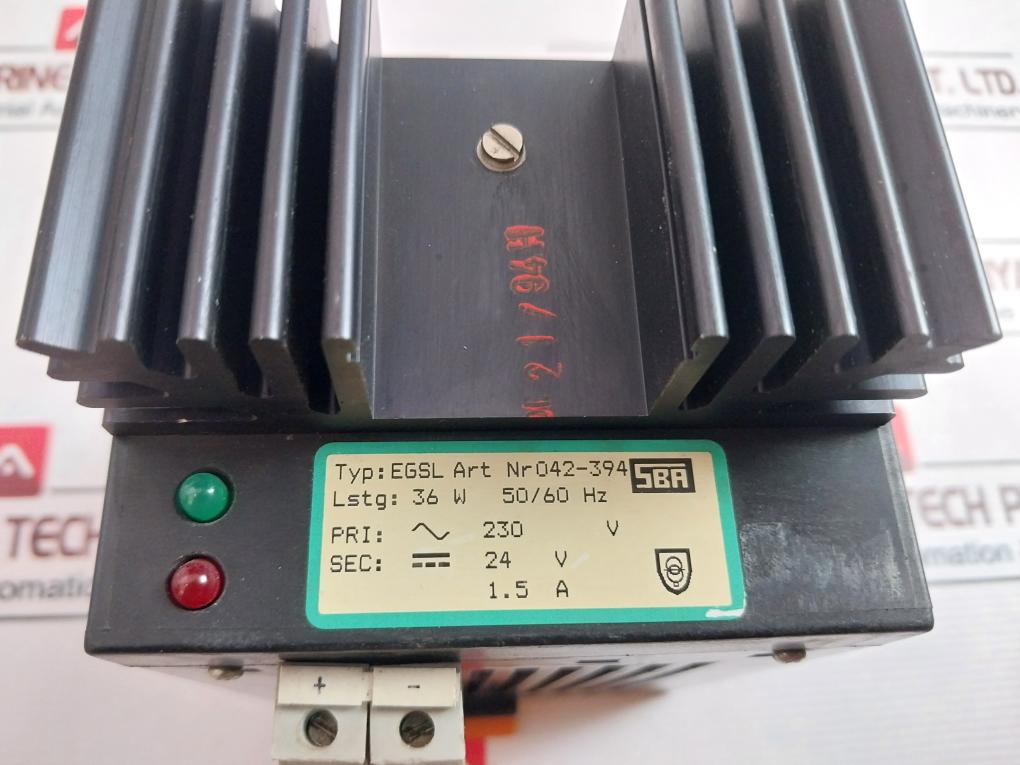 Sba 042-394 Egsl Power Supply 36W 50/60Hz