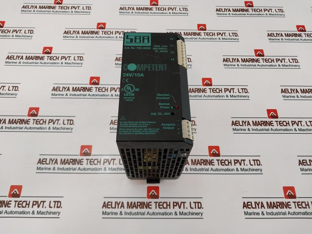 Sba Competent 149001-513015 Power Supply 24V /10A 750-0009