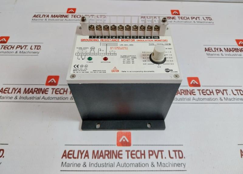 Sbag-102 Grounding Resistance Monitor Luxco Ac 110V 50/60Hz