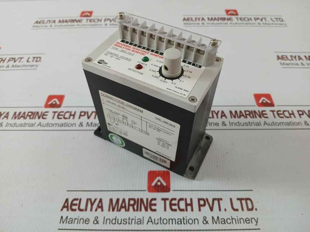 Sbg-241D Luxco Dc 35V Grounding Resistance Monitor