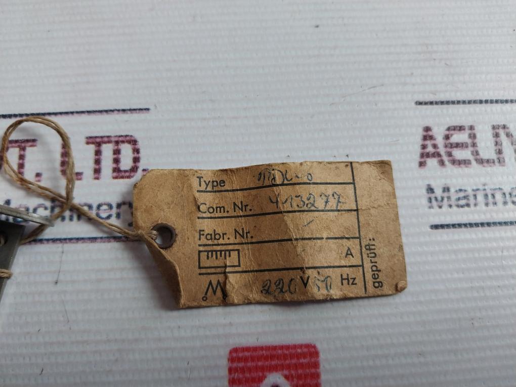 Sbik Dl M 0 Contactor 220V 50Hz