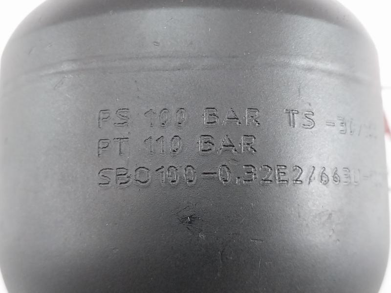 Sbo Diaphragm Accumulator 40 Bar Hydac Sbo100-0.32E2/663U-100Ft040
