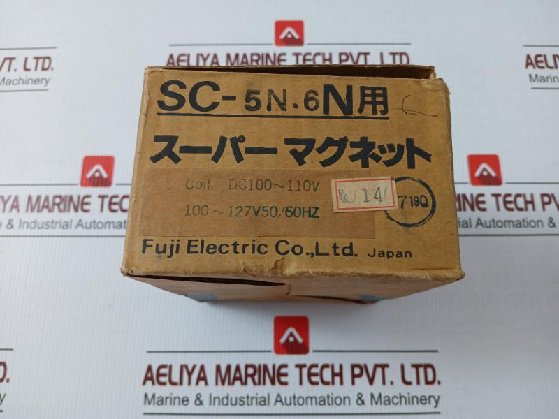 Sc-5N.6N Magnetic Contactor 100-127V/50-60Hz Fuji Electric
