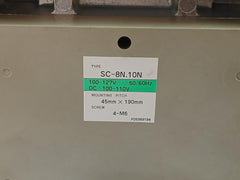 Sc-8N[180] Fuji Electric 100-127V 50/60Hz Magnetic Contactor