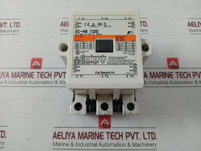 Sc-n6 [125] Fuji Electric Ac 380-450V 50/60Hz Magnetic Contactor