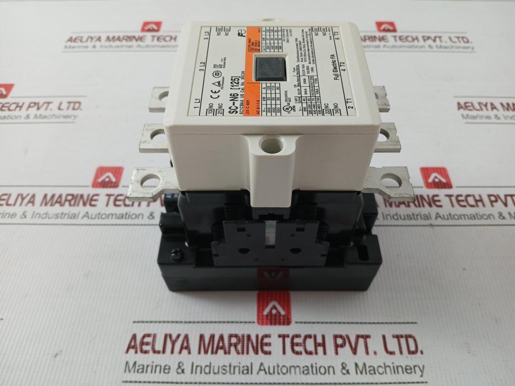 Sc-n6 [125] Fuji Electric Ac 380-450V 50/60Hz Magnetic Contactor
