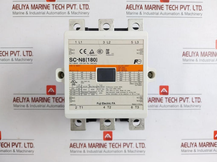 Sc-n8-180-Magnetic-Contactor-260A-380-450Vac-50-60Hz-2No2Nc-By-Fuji-Electric-208423-5