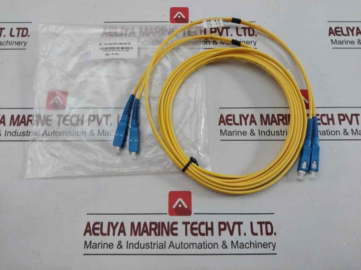 Sc-sc Sm Dpx 03M Singlemode Duplex Fiber Optic Cable Set Sku 193839
