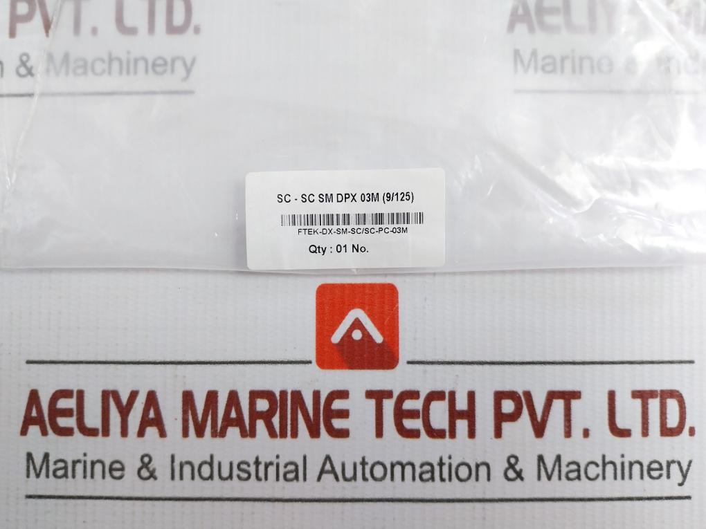 Fiber Patch Cable Ftek-dx-sm-sc/Sc-pc-03M Sc-sc Sm Dpx 03M (9/125)