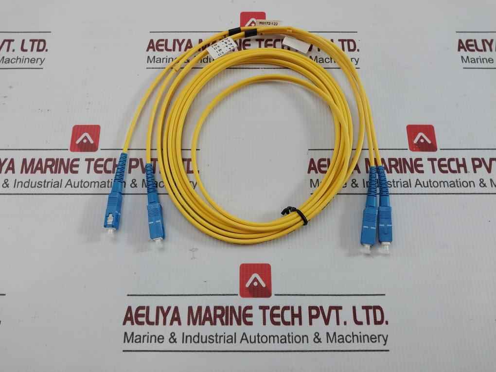 Sc-sc Sm Dpx 03M (9/125) Singlemode Duplex Fiber Optic Cable Set New