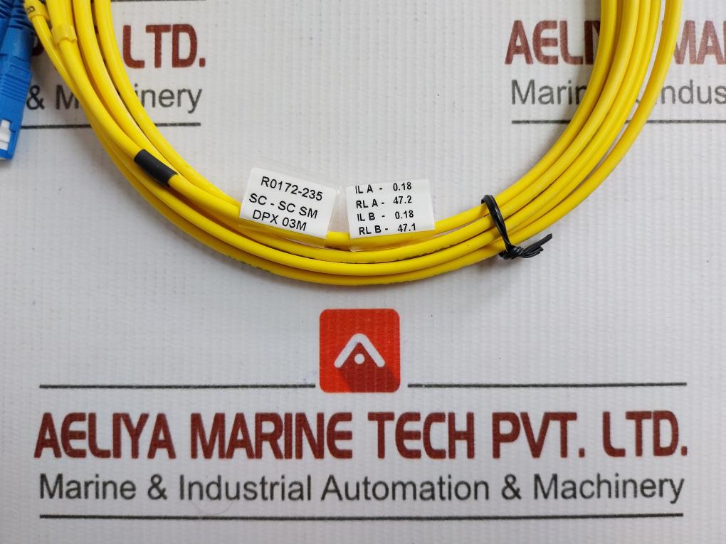 Fiber Patch Cable Ftek-dx-sm-sc/Sc-pc-03M Sc-sc Sm Dpx 03M (9/125)