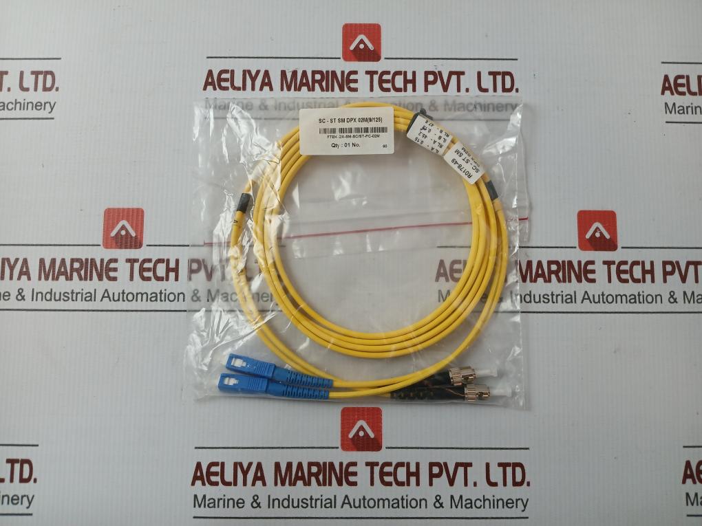 Sc-st Sm Dpx 02M (9/125) Fiber Optic Cable.,