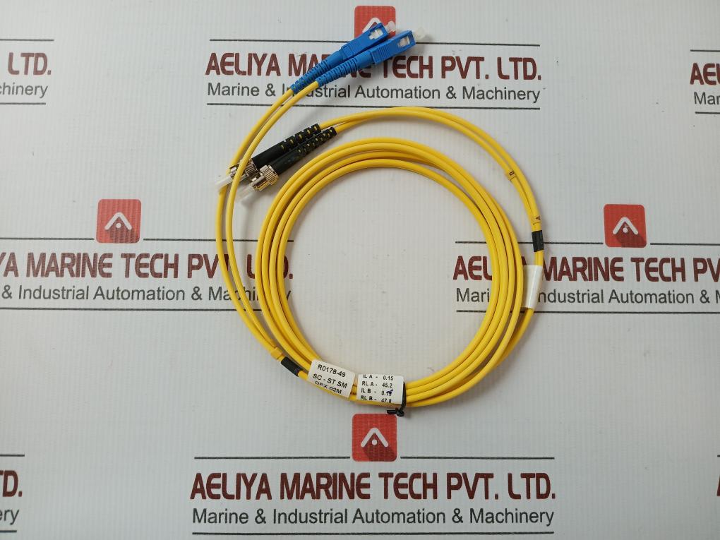 Sc-st Sm Dpx 02M (9/125) Fiber Optic Cable.,