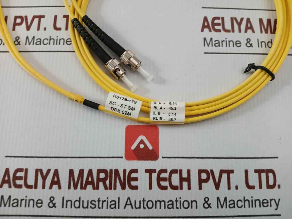 Sc-st Sm Dpx 02M (9/125) Fiber Optic Cable
