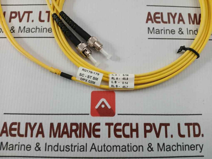 Sc-st Sm Dpx 02M (9/125) Fiber Optic Cable