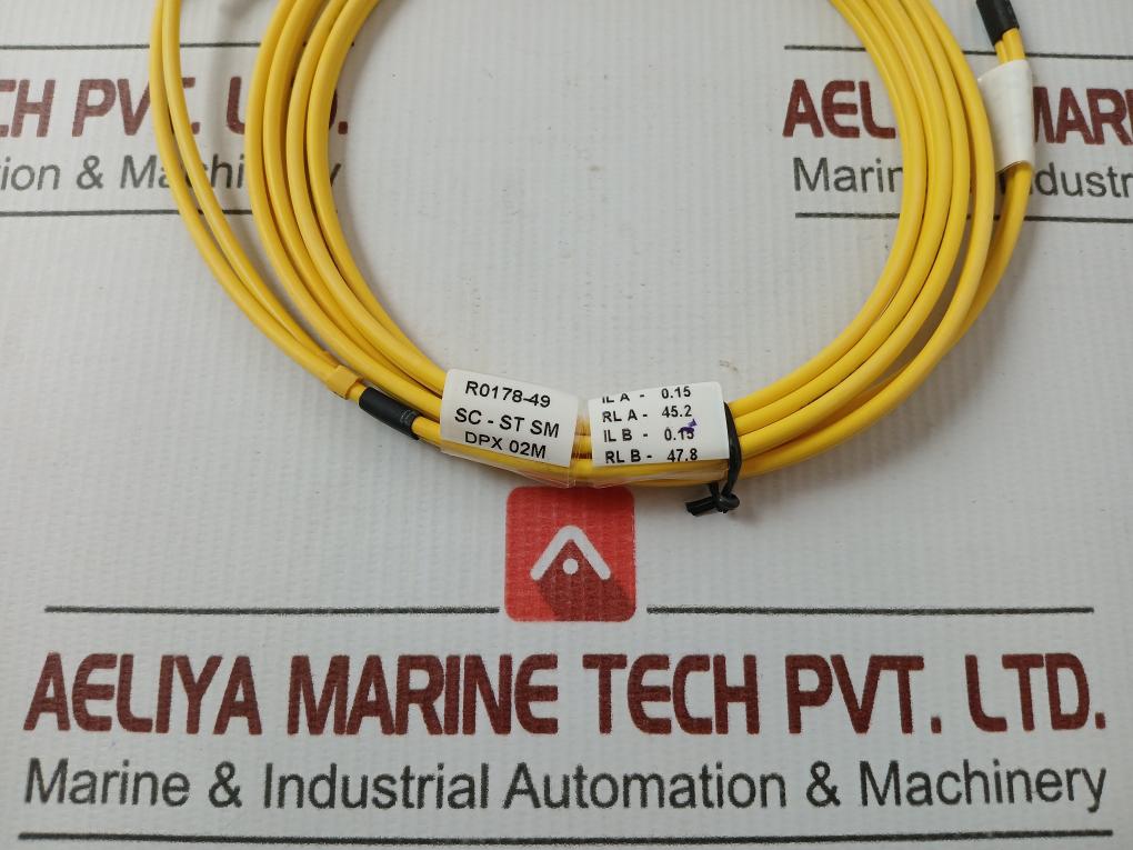 Sc-st Sm Dpx 02M (9/125) Fiber Optic Cable.,