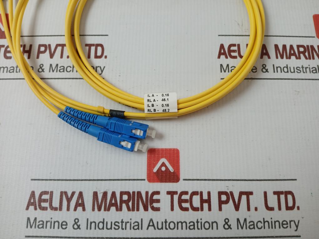 Sc-st Sm Dpx 02M (9/125) Fiber Optic Patch Cable Set Ftek-dx-sm-sc/St-pc-02M