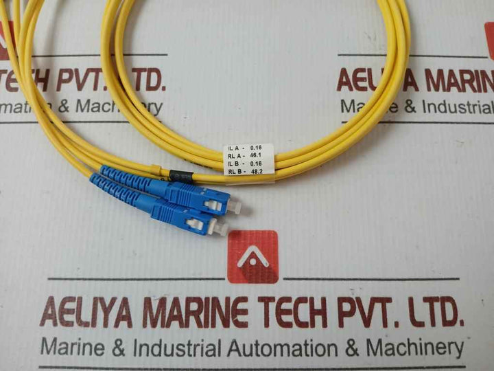 Sc-st Sm Dpx 02M (9/125) Fiber Optic Patch Cable Set Ftek-dx-sm-sc/St-pc-02M