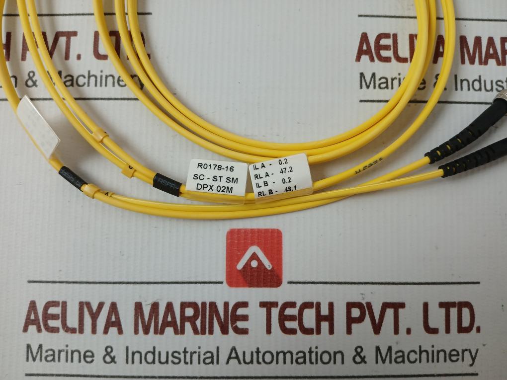 Sc-st Sm Dpx 02M (9/125) Fiber Optic Patch Cable Set Ftek-dx-sm-sc/St-pc-02M