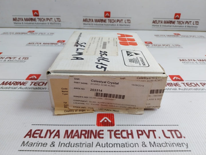 Sc86-4Cmo Terminal Block Board Abb