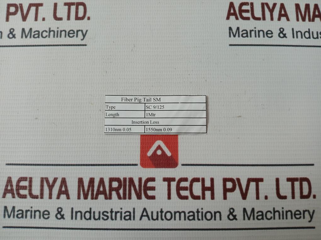 Sc 9/125 Single Mode Fiber Optic Pigtail Cable 1Mtr