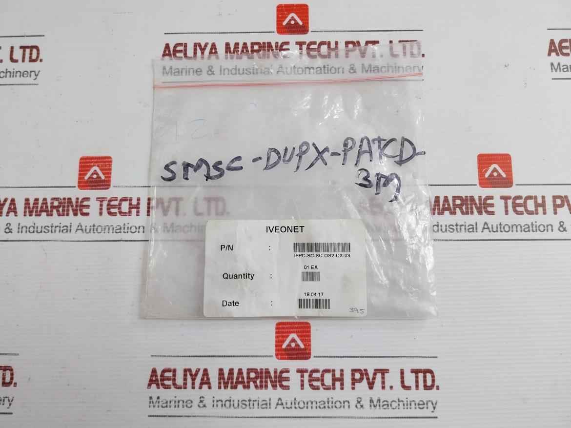 Sc Single Mode Fiber Patch Cord Cable Duplex Ifpc-sc-sc-os2-dx-03 9/125 Iveonet